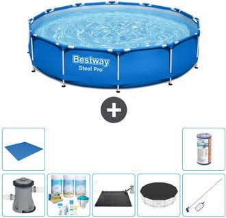 Bestway Piscina Bestway Steel Pro Redonda - 366x76 Cm - 8-piezas S21592