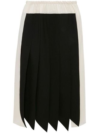 Victoria Beckham Gonna midi - Toni neutri