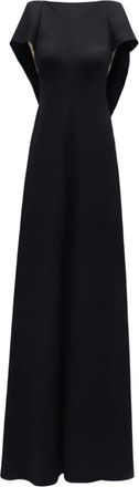 Gemy Maalouf cut-out maxi dress - women - Fabric - 6 - Black