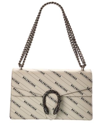 Gucci X Balenciaga Dionysus Small Leather Shoulder Bag