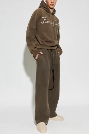 Fear of God Hoodie, Mens, Brown