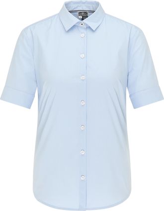 Dreimaster Dreimaster Blouse Dames lichtblauw