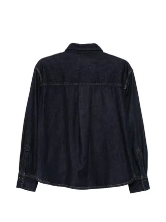 Closed Cotton Denim Shirt - Navy