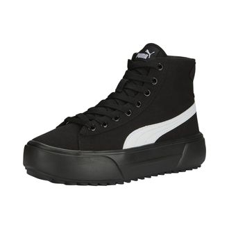 Puma Womens Kaia 2.0 Mid Sneaker, Black/White, 6.5 UK