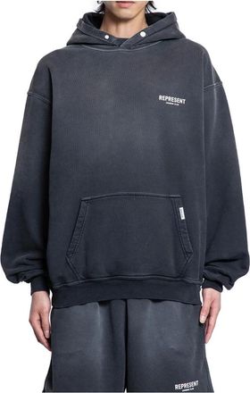 Represent Hoodies, male, Black, XL, Owners Club Hoodie