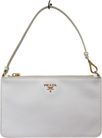 Prada White Pouch (Pre-Owned)