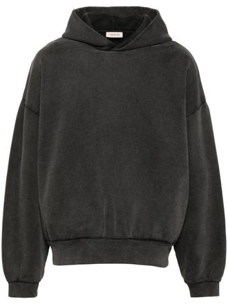 Fear of God Hoodie met print - Zwart