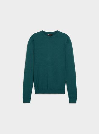 Le 31 Mens Silky knit crew-neck sweater
