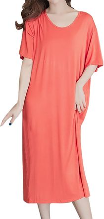 Generic Ladies Dressing Gowns Lightweight Nightdresses For Women Uk Plus Size Soft Comfort-Long Nightdresses For Women Uk Plus Size Lightweight Breathe Ladies