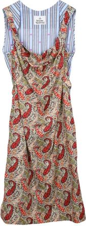 Vivienne Westwood Storm Jurk - Dames - Casual kleedjes - Veelkleurig - L - Katoen - Kleedjes