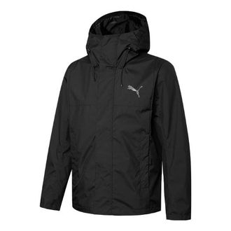 Puma Outdoor logo Sports Hooded Jacket Black 848287-01