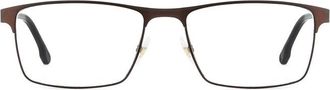 Carrera CARRERA226 Rectangle Full Rim Metal Eyeglasses - Bronze