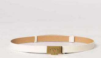 Elisabetta Franchi Cintura in pelle martellata Elisabetta Franchi