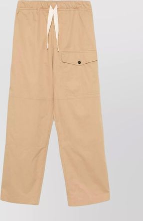 Dries Van Noten cotton trousers featuring multiple pockets