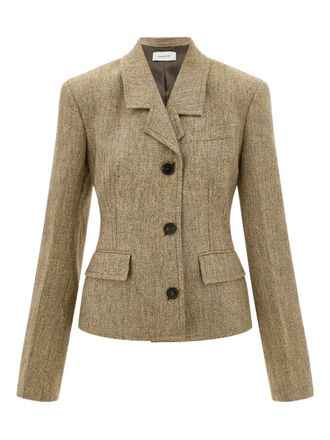 Ferragamo flap-pockets single-breasted blazer - Neutrals