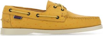 Sebago Yellow Leather Docksides Loafers