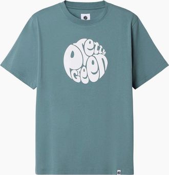 Pretty Green Mens Pretty Green Gillespie SS Teal T-Shirt - Black - Size: 40