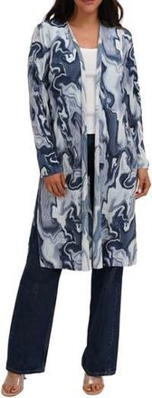 Cyrus Pliss&eacute; Print Duster in Kathleen at Nordstrom Rack, Size X-Large
