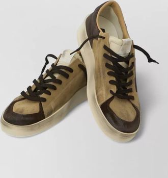 Golden Goose leather low-top sneakers