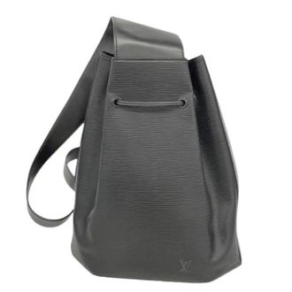 Louis Vuitton Pre-owned Bucket Bags, female, Black, Size: ONE SIZE Pre-owned Sac a Dos Shoulder Bag