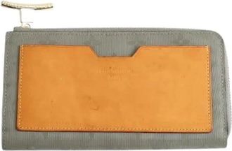 Louis Vuitton Pre-owned Wallets, female, Orange, Size: ONE SIZE Pre-owned Portefeuille Femme