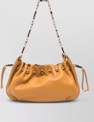 Zimmermann halcyon leather clutch chain strap