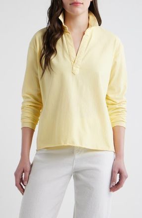 Frank & Eileen Patrick Popover Henley in Lemon at Nordstrom, Size X-Large
