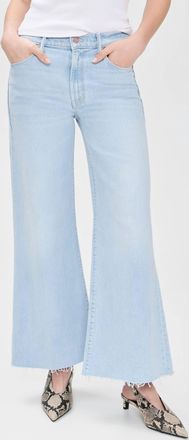 Mother Twister Ankle Fray Jeans In Cowabunga