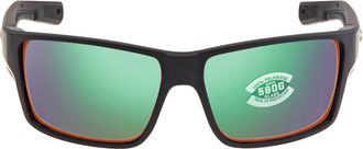 Costa REEFTON PRO Green Mirror Polarized Glass Mens Sunglasses 6S9080 908002 63
