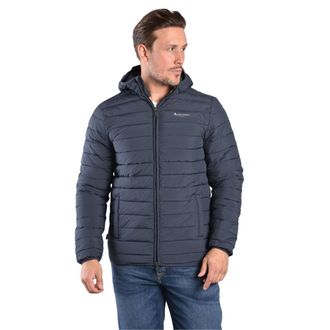 Aquascutum Heren Actief Gewatteerd Jasje (Marineblauw)