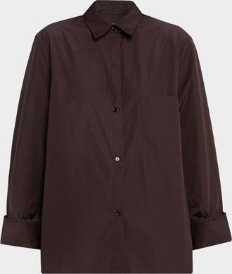TWP Next Morning Button-Front Shirt