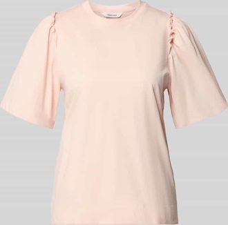 Selected Regular Fit T-Shirt aus reiner Baumwolle Modell PENELOPE in Rosa, Gr&ouml;&szlig;e XL