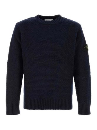 Stone Island Loose-fit ribbed crewneck jumper