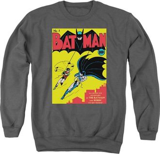 Gildan Batman First Adult Crewneck Sweatshirt