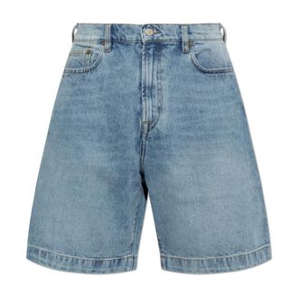 Paul Smith Korte Broeken, Heren, Blauw, W30, Denim, Denim Shorts