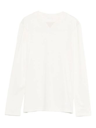 Eleventy Top met V-hals - Wit