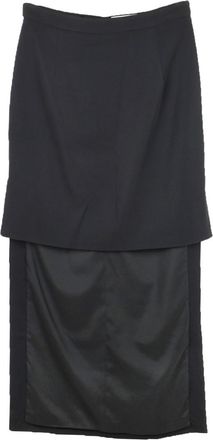 Preen By Thornton Bregazzi Split Hem Skirt Size M