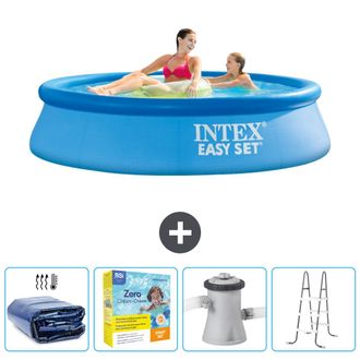 Intex Piscina Easy Set Redonda - 244x61 Cm - 7-piezas Scb13