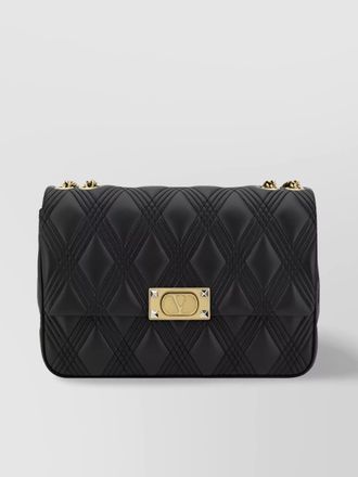 Valentino Garavani large nappa leather quilted shoulder bag