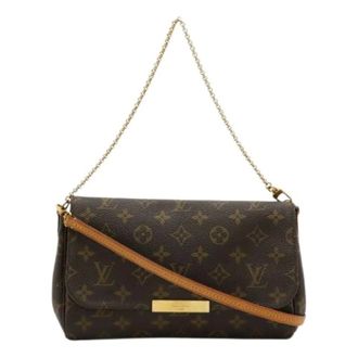 Louis Vuitton Pre-owned Cross Body Bags, female, Brown, Size: ONE SIZE Pre-owned Favorite MM Monogram 2way shoulder bag