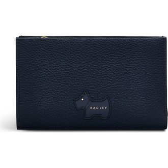 Radley London Leather Bifold Wallet in Ink at Nordstrom Rack