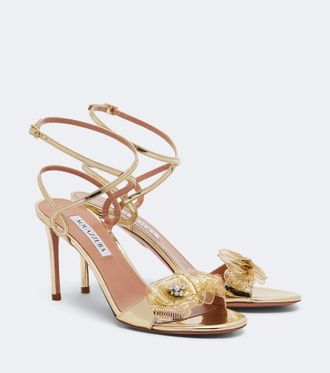 Aquazzura Flora Mystica embellished sandals