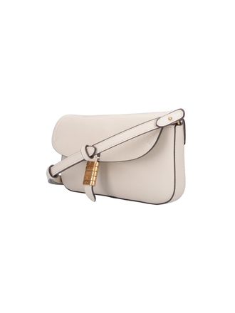 Pinko Womens Bags White Leather