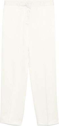 Jil Sander satin trousers - Neutrals