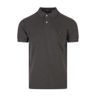 Ralph Lauren Polo Shirts, male, Gray, Size: 2XL Ralph Lauren T-shirts and Polos Grey