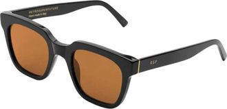 Retro Superfuture Giusto Refined Zonnebril - unisex - Zonnebrillen - Zwart - 50 MM - Accessoires