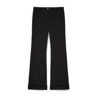 Fiorella Rubino Broeken, Dames, Zwart, S, Straight Broeken