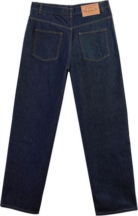 Moschino Straight Jeans, male, Blue, Size: XL Back To Back Jeans