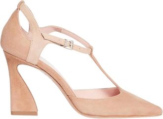 Anna F. Elegante Hakken - Dames - Pumps - Bruin - 36 EU - Schoenen
