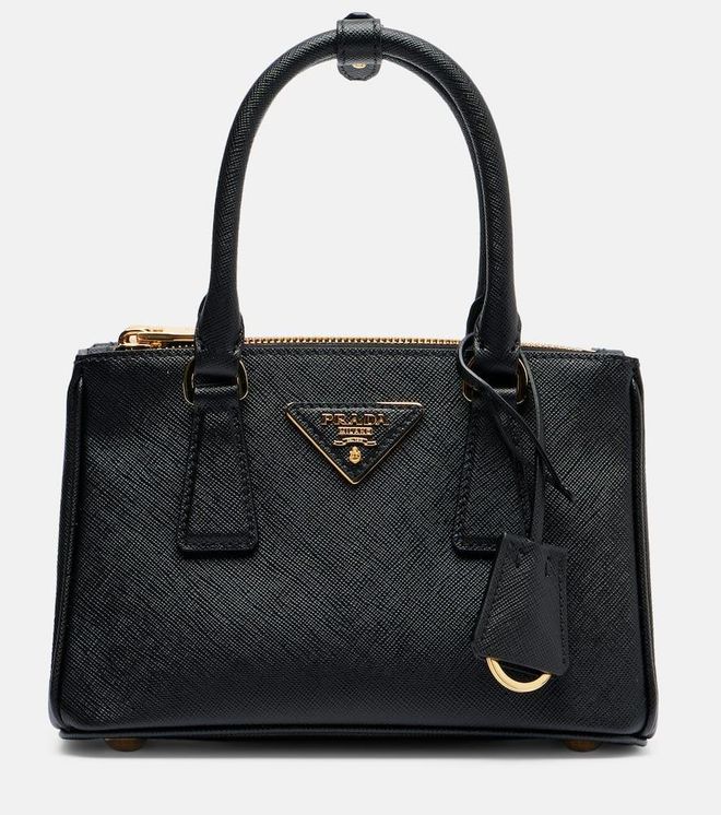 Galleria Saffiano Mini leather tote bag